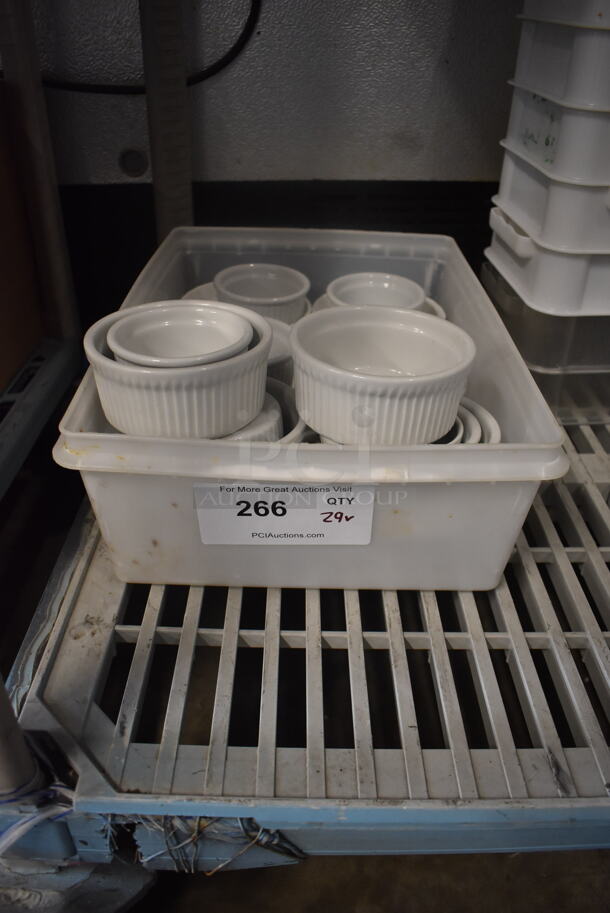 29 French Round Baking Dishes. 29 Times Your Bid!  - Image 1 of 3