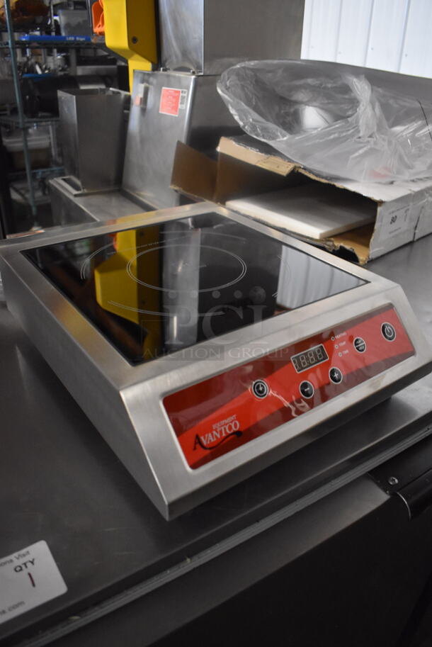 BRAND NEW SCRATCH AND DENT! Avantco 177IC3500 Single Countertop Induction Range. Tested and Working! 208-240V. - Image 3 of 5