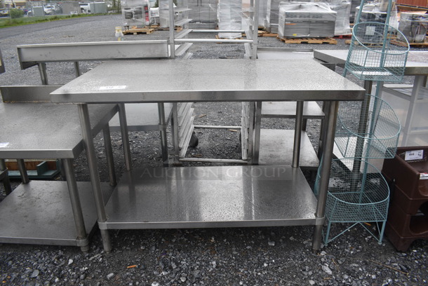 Stainless Steel Table with Undershelf - Image 1 of 4