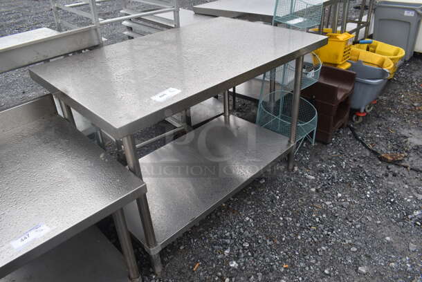 Stainless Steel Table with Undershelf - Image 2 of 4