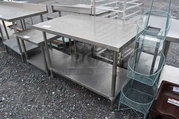 Stainless Steel Table with Undershelf - Image 3 of 4