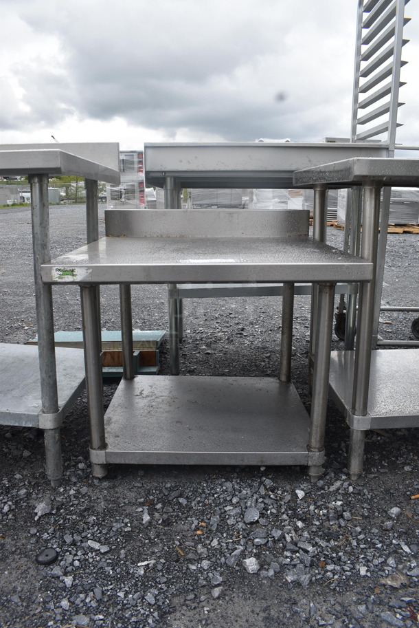 Regency Stainless Steel Table with Undershelf - Image 1 of 5