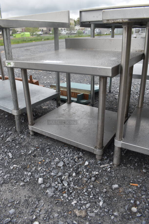 Regency Stainless Steel Table with Undershelf - Image 3 of 5