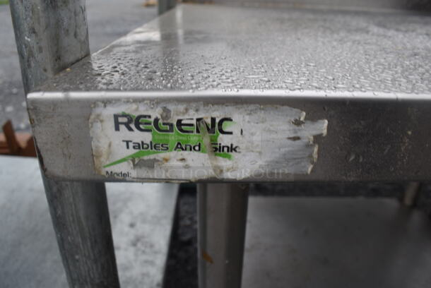 Regency Stainless Steel Table with Undershelf - Image 4 of 5