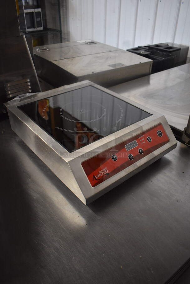 BRAND NEW SCRATCH AND DENT! Avantco 177IC3500 Single Countertop Induction Range. Tested and Working! 208-240V. - Image 2 of 4