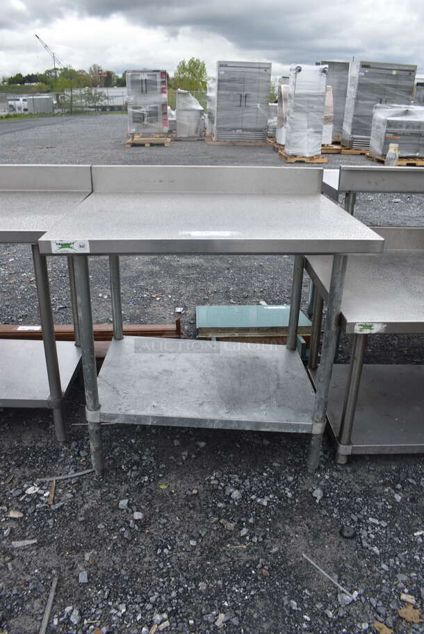Regency Stainless Steel Table with Undershelf - Image 1 of 5