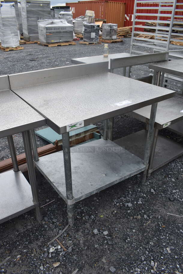 Regency Stainless Steel Table with Undershelf - Image 2 of 5