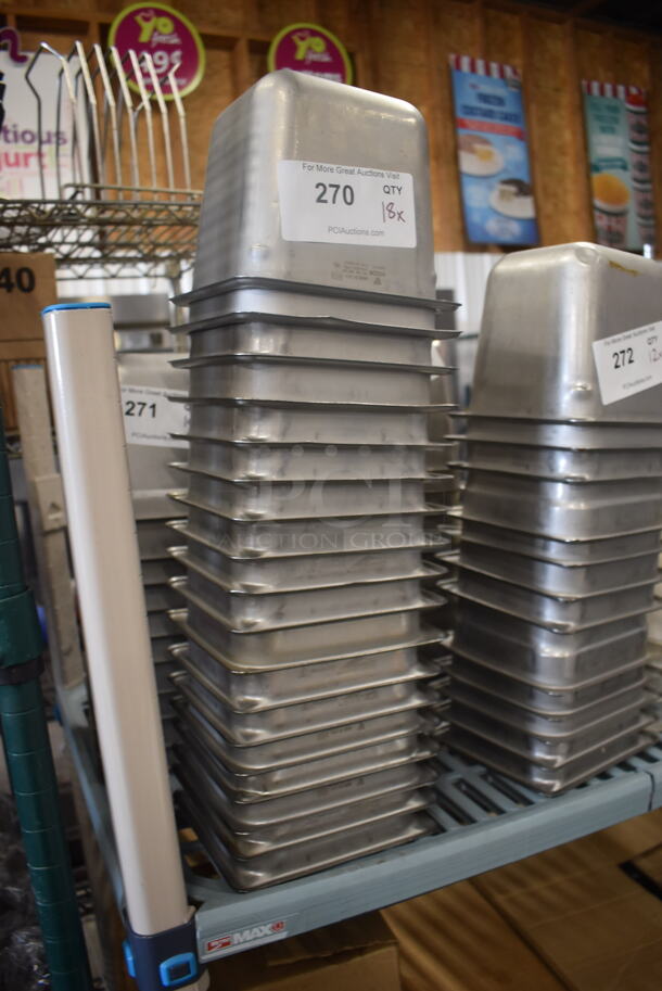 18 Vigor Steel Steam Table Drop-In Bins. 18 Times Your Bid!  - Image 2 of 3