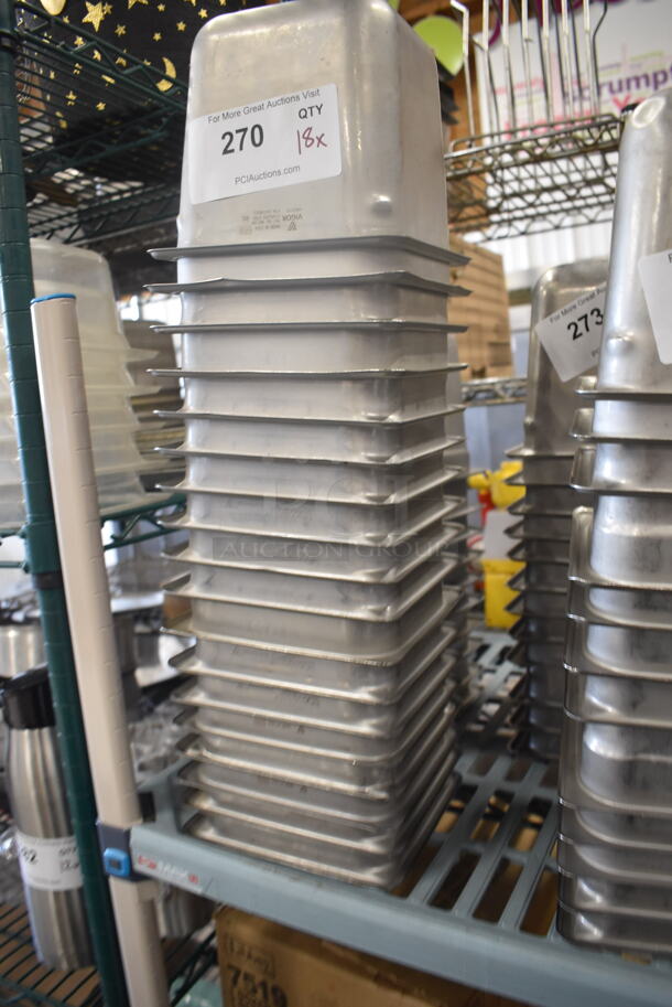 18 Vigor Steel Steam Table Drop-In Bins. 18 Times Your Bid!  - Image 3 of 3