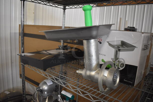 BRAND NEW SCRATCH AND DENT! Avantco Grinder Attachment For Mixers and Equipment With #12 Hub. - Image 4 of 5