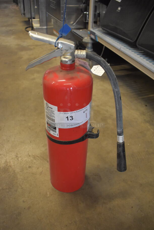 Ameren B456 Dry Chemical Fire Extinguisher, Red. Buyer Must Pick Up-We Will Not Ship This Item.  - Image 2 of 3