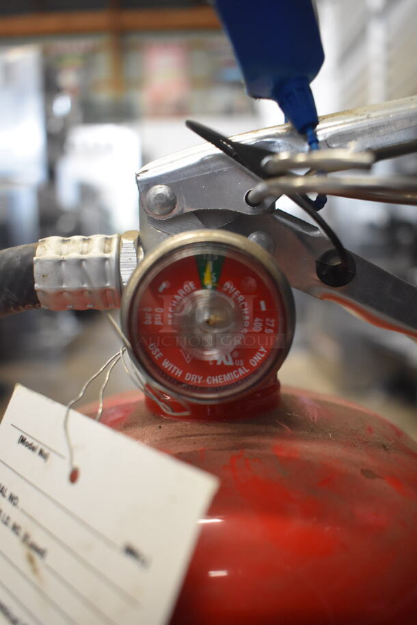 Ameren B456 Dry Chemical Fire Extinguisher, Red. Buyer Must Pick Up-We Will Not Ship This Item.  - Image 3 of 3