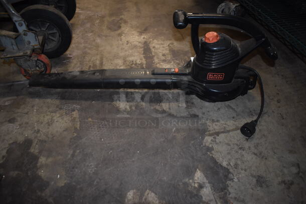 Black+Decker BV3100 Electric Powered Black Hand Held Blower. 120V. Tested and Working! - Image 1 of 3