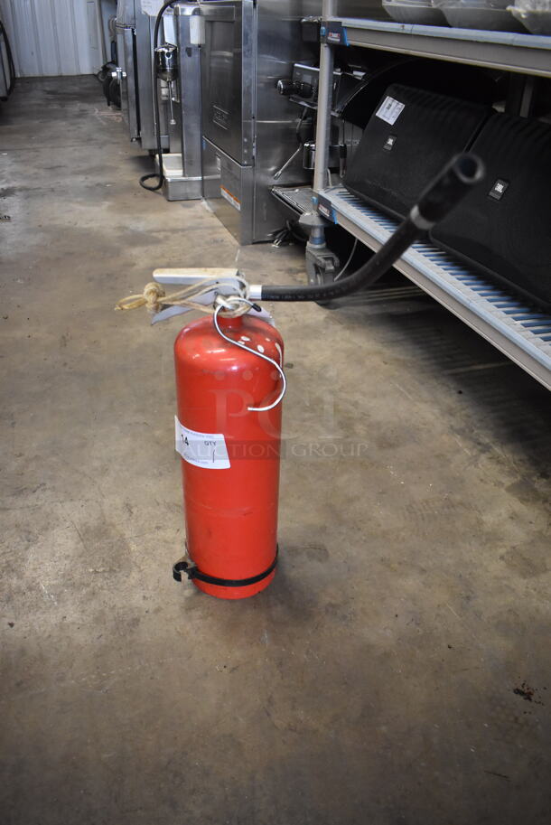 Badger Dry Chemical Extinguisher, Red. Buyer Must Pick Up-We Will Not Ship This Item.  - Image 2 of 3