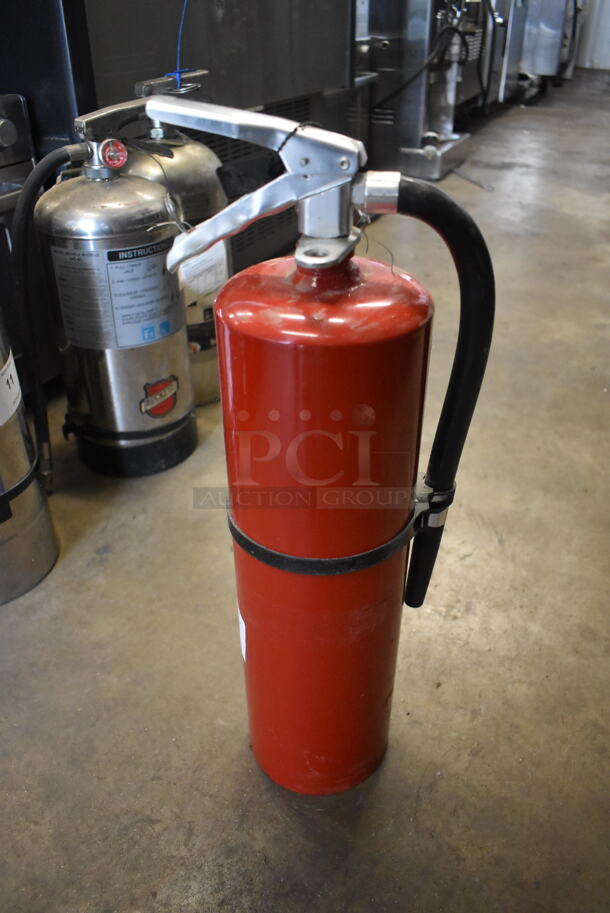 JL Fire Extinguisher, Red. Buyer Must Pick Up-We Will Not Ship This Item.  - Image 2 of 3