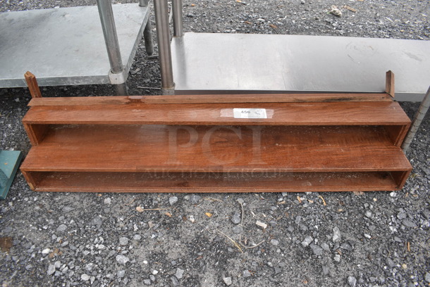 Wooden 2 Tier Shelf - Image 1 of 3