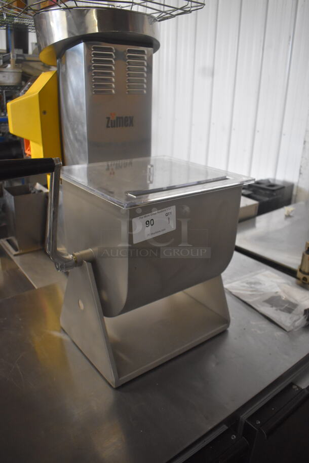 BRAND NEW SCRATCH AND DENT! Backyard Pro Butcher Series Stainless Steel Tilting Meat Mixer.  - Image 2 of 4