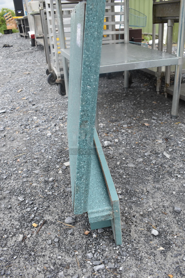 Green Granite Style Liftable Counter - Image 4 of 4