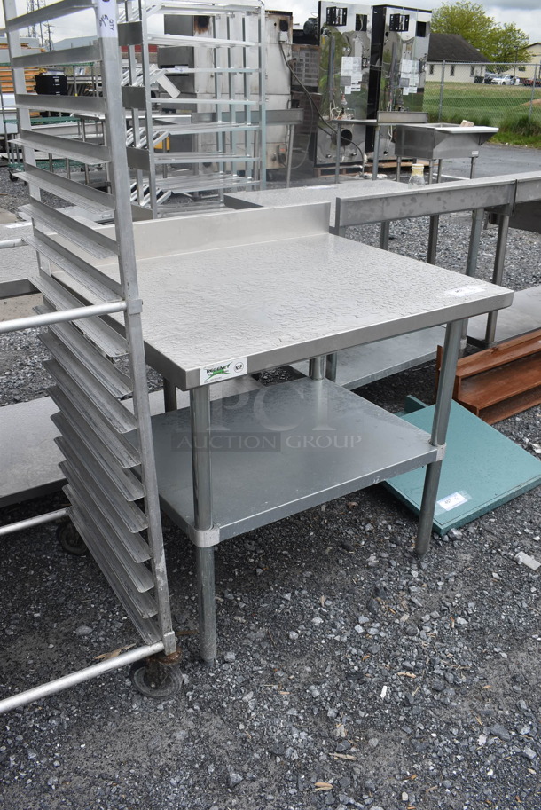 Regency 600TB3036G Stainless Steel Table with Undershelf - Image 2 of 5