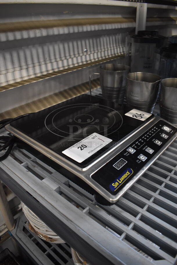 Sir Lawrence SLIN1800 Electric Intertek Black Single Burner Induction Range. 120V. Tested and Powers On - Image 2 of 5