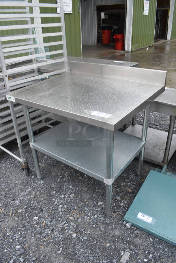 Regency 600TB3036G Stainless Steel Table with Undershelf - Image 3 of 5