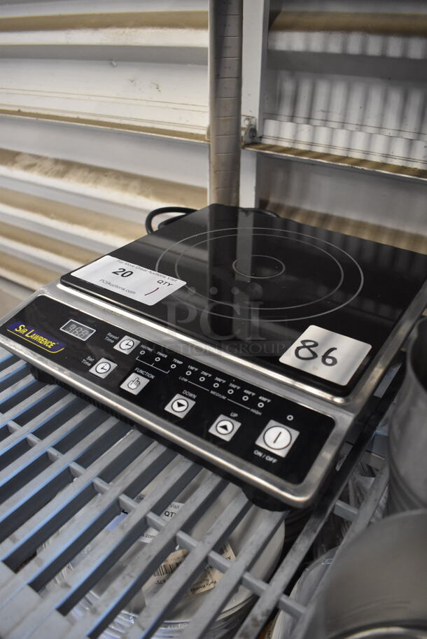 Sir Lawrence SLIN1800 Electric Intertek Black Single Burner Induction Range. 120V. Tested and Powers On - Image 3 of 5