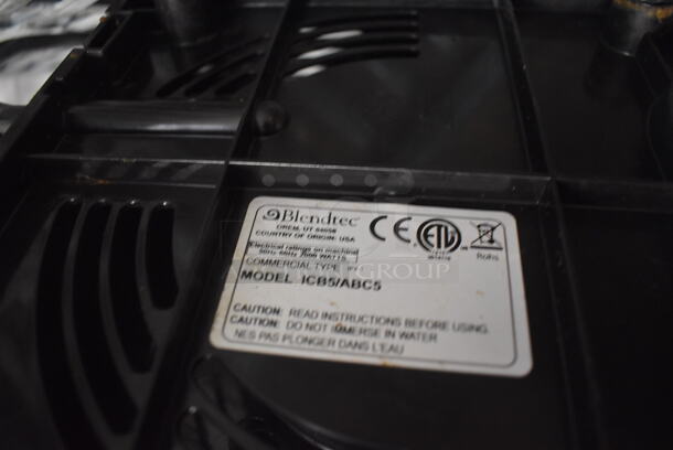 Blendtec ICB5/ABC5 Electric Countertop All Purpose Blender Includes Blending Cup and Lid. 115 Volt 1 Phase. Tested and Working! - Image 5 of 6