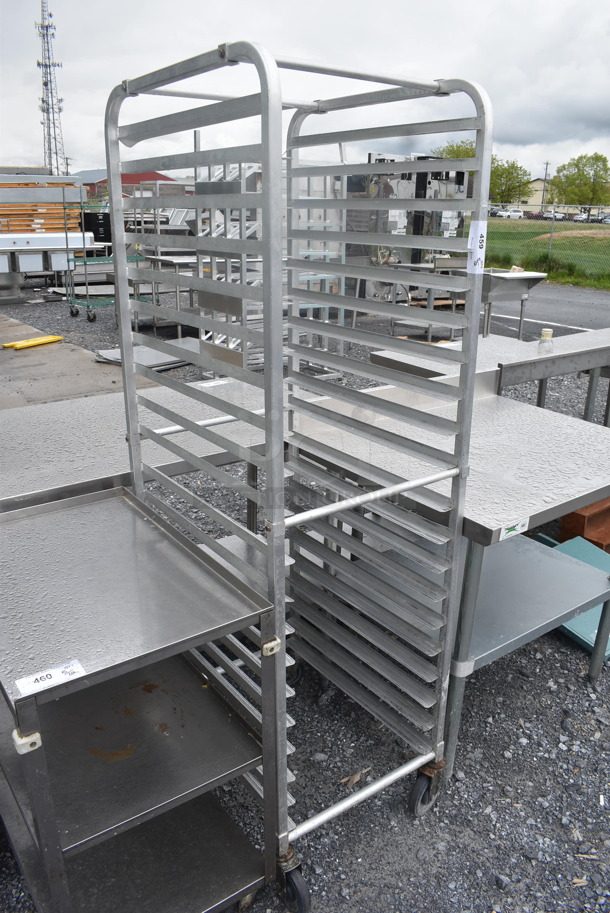 Metal Full Size Transport Rack on Casters - Image 2 of 4