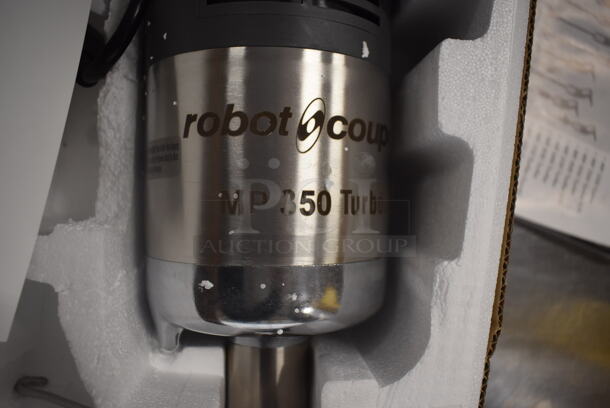 BRAND NEW SCRATCH AND DENT! Robot Coupe MP 350 Turbo Hand Held Mixer With Shaft Attachment. 115 Volt 1 Phase. Tested and Working! - Image 2 of 7