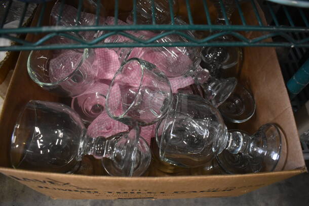 ALL ONE MONEY! Lot of Glass Footed Dessert Cups - Image 2 of 2