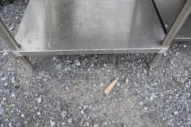 Regency Stainless Steel Table with Undershelf - Image 5 of 5