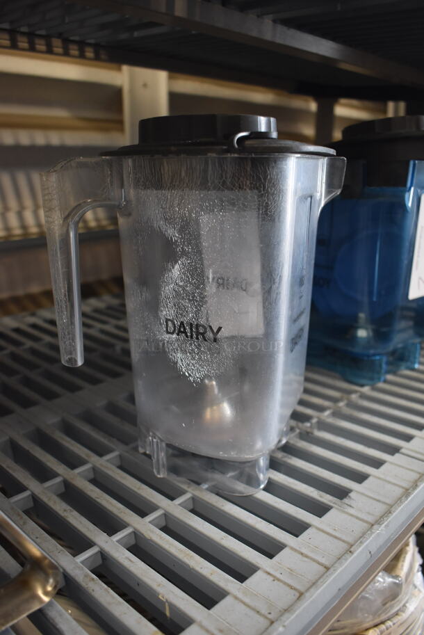 NSF Plastic Blender Container With Lid.  - Image 2 of 4