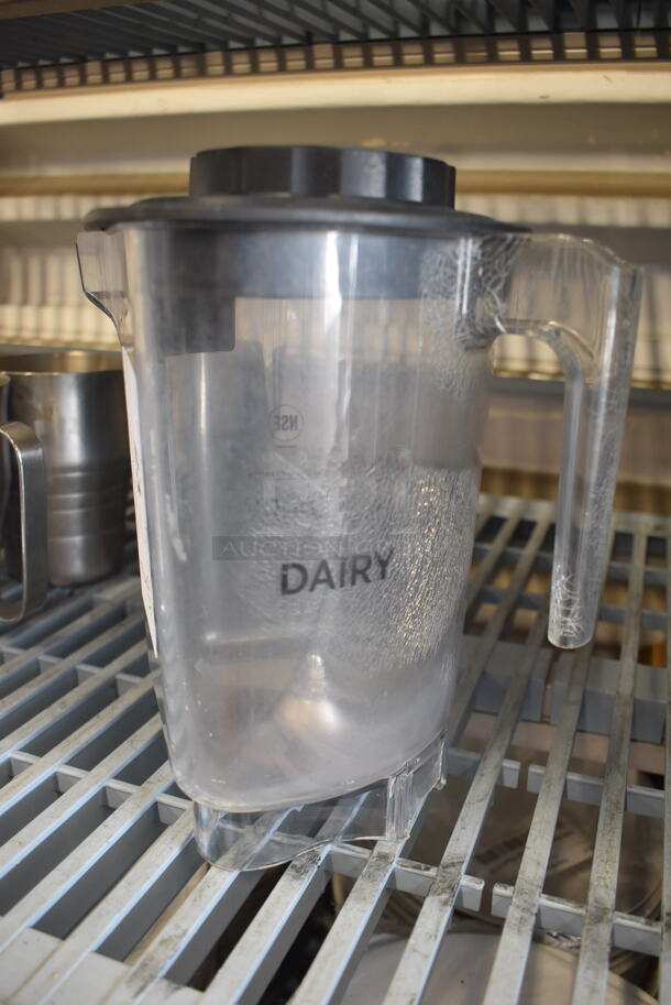 NSF Plastic Blender Container With Lid.  - Image 3 of 4