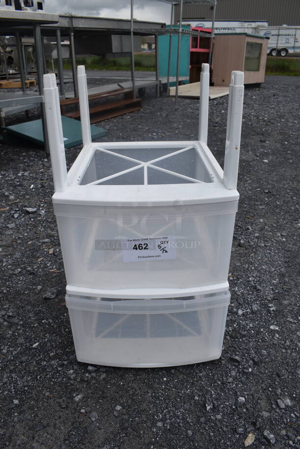 Plastic 2 Drawer Storage Organizer - Image 1 of 5