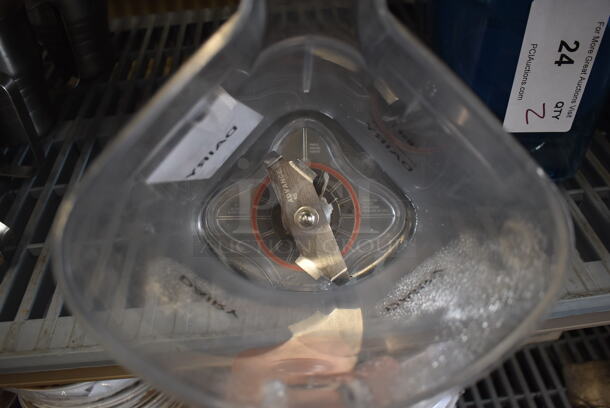 NSF Plastic Blender Container With Lid.  - Image 4 of 4