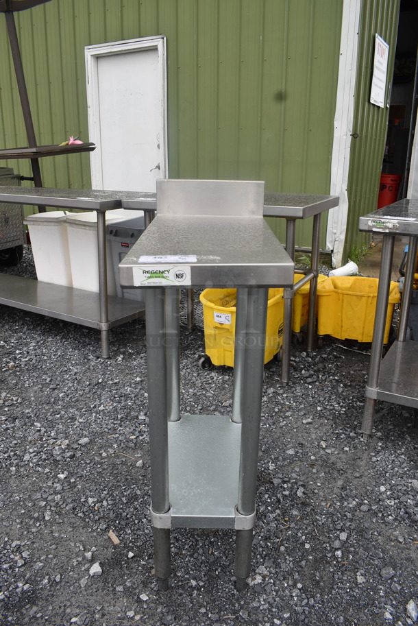 Regency Stainless Steel Table with Undershelf - Image 1 of 4