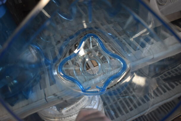 2 Plastic Blender Containers With Lids, Blue. 2 Times Your Bid!  - Image 6 of 6
