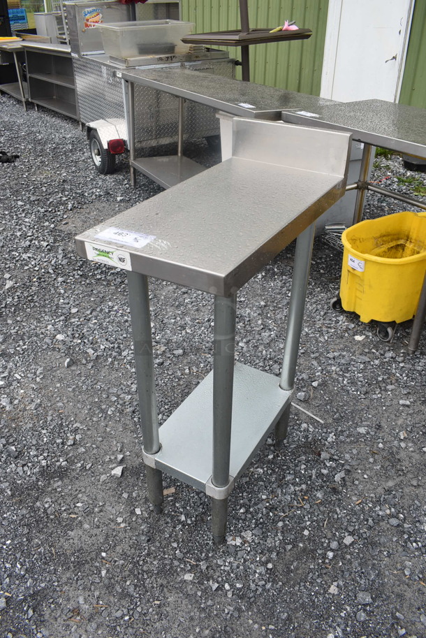 Regency Stainless Steel Table with Undershelf - Image 3 of 4