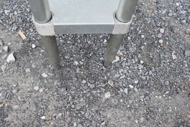 Regency Stainless Steel Table with Undershelf - Image 4 of 4