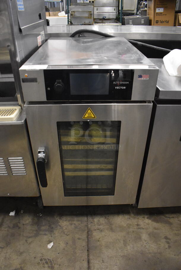 2017 Alto-Shaam VMC H3 Vector Commercial Stainless Steel Electric Multi-Cook Oven With Steel Racks. 208-240V, 1 Phase.  - Image 1 of 6