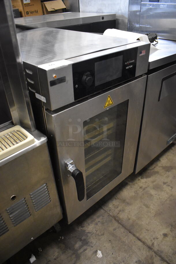 2017 Alto-Shaam VMC H3 Vector Commercial Stainless Steel Electric Multi-Cook Oven With Steel Racks. 208-240V, 1 Phase.  - Image 2 of 6