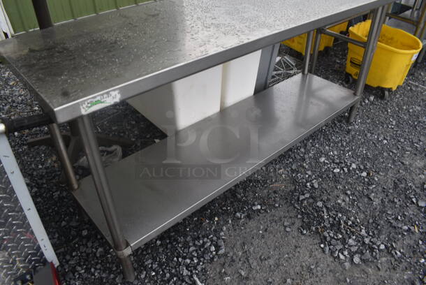 Stainless Steel Table with Undershelf - Image 2 of 4