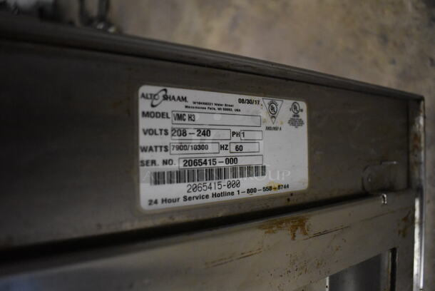 2017 Alto-Shaam VMC H3 Vector Commercial Stainless Steel Electric Multi-Cook Oven With Steel Racks. 208-240V, 1 Phase.  - Image 5 of 6