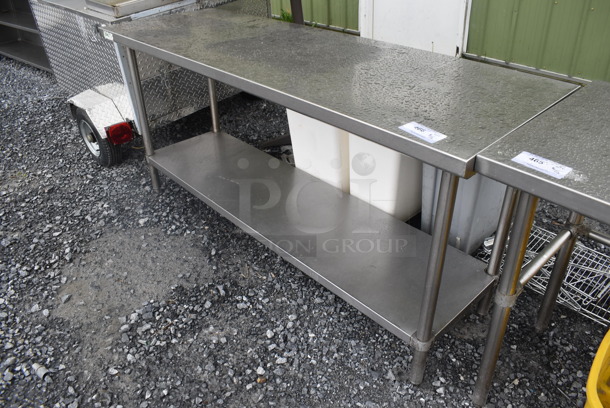Stainless Steel Table with Undershelf - Image 3 of 4