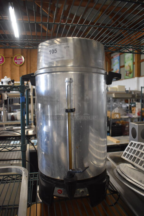 Commercial Stainless Steel Electric Powered Coffee Urn/Maker. 115 Volts 1 Phase