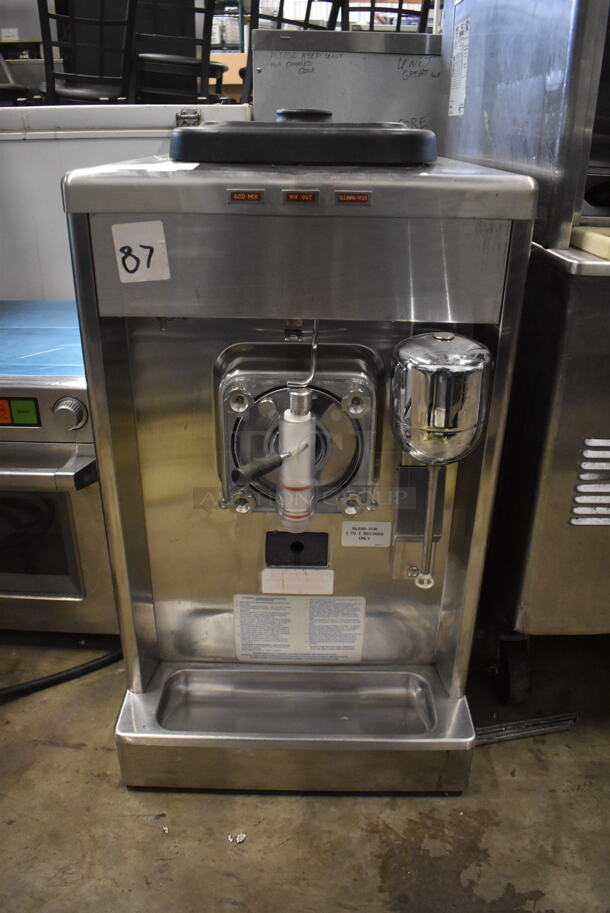 2010 Taylor 340D-27 Commercial Stainless Steel Electric Frozen Drink Machine. 208-230V, 1 Phase.