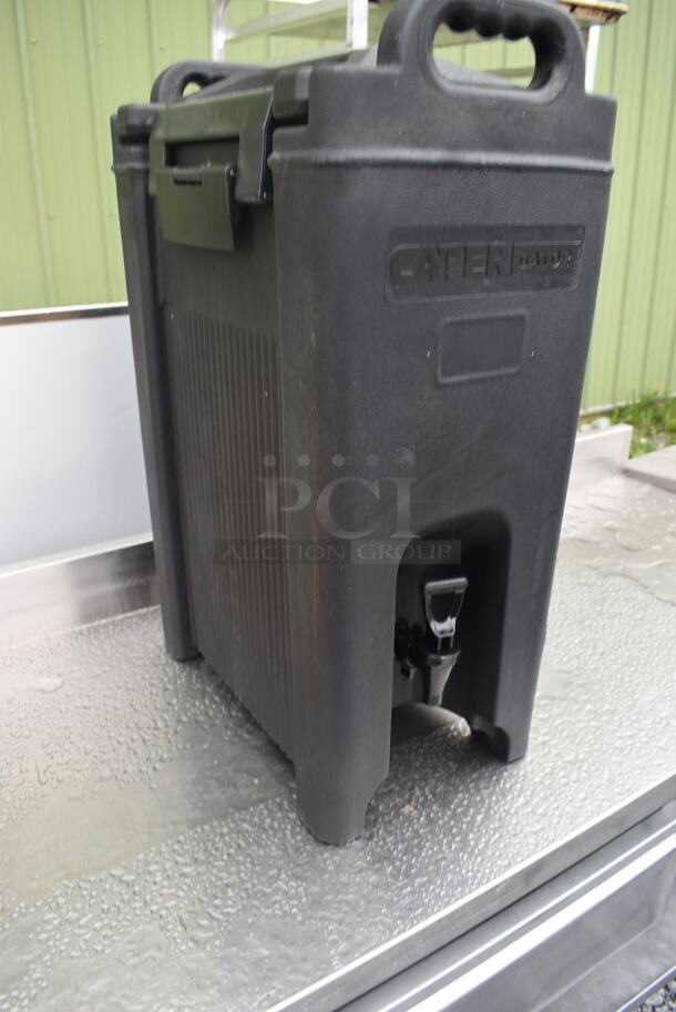 CaterGator 5 Gallon Gray Insulated Beverage Dispenser - Image 2 of 4