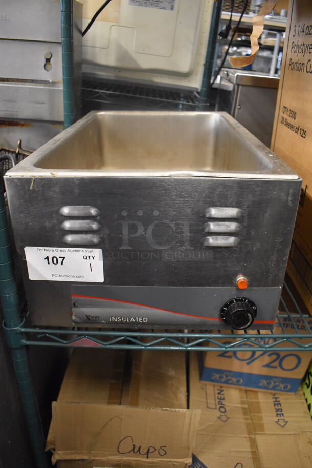 APW W-3VI Commercial Stainless Steel Countertop Insulated Food Warmer. 120V/1 Phase. Tested and Working!