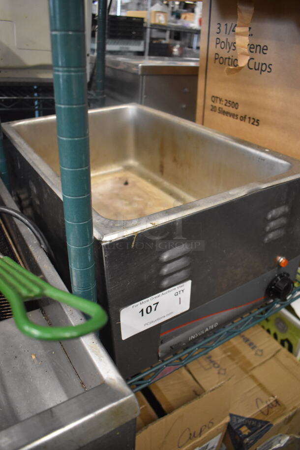 APW W-3VI Commercial Stainless Steel Countertop Insulated Food Warmer. 120V/1 Phase. Tested and Working! - Image 2 of 6