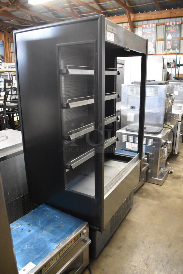 Intertek KGHOF-40SA HydraKool Commercial Stainless Steel Electric Open Air Cooler Display Merchandiser With 4 Steel Shelves. 120V/1 Phase. Cannot Test Due To Plug Style - Image 2 of 6